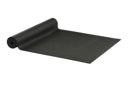 Extra lange studio yoga mat - zwart