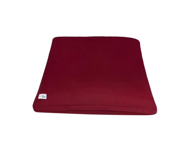 Ecoyogi Meditatiemat - zabuton Bordeaux Ecoyogi Meditatiemat - zabuton Bordeaux