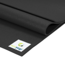 Extra lange studio yoga mat - zwart