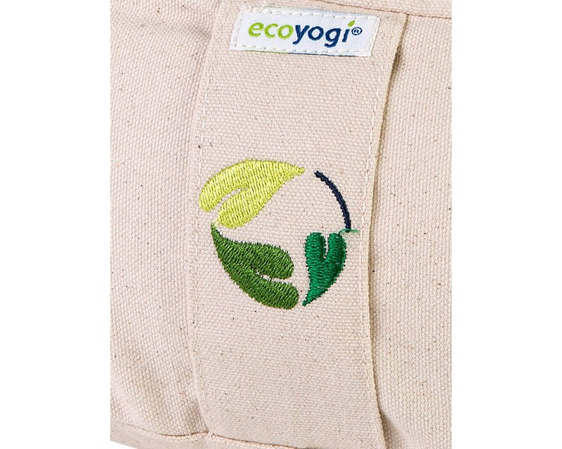 Halve maan meditatiekussen créme