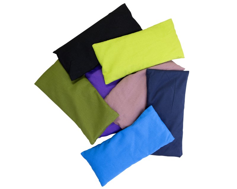 Gekleurde oogkussens