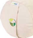 yoga bolster natur - créme