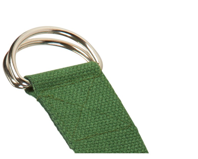groene yoga riem