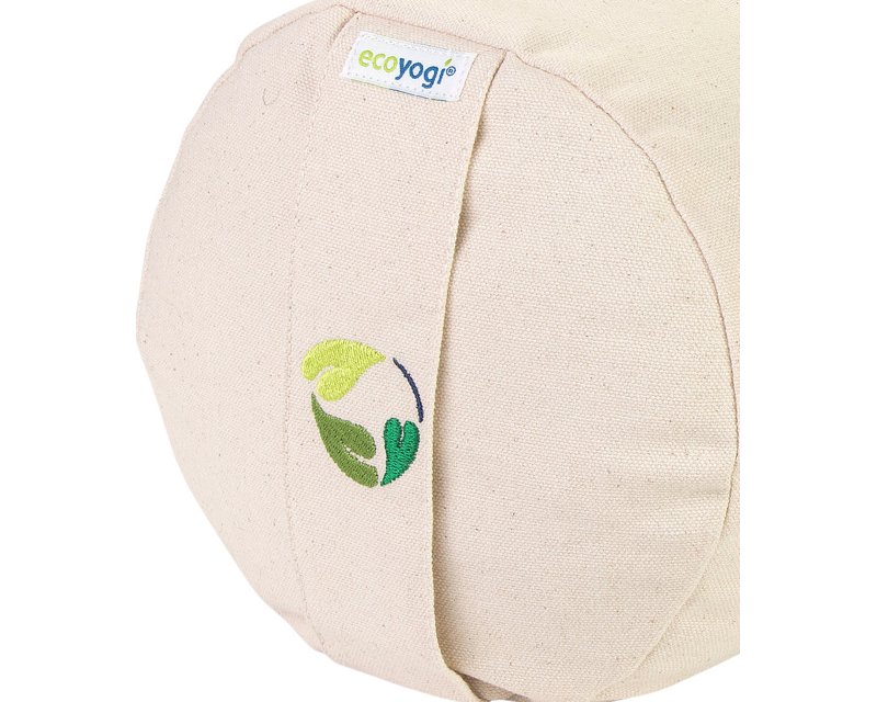 yoga bolster natur - créme