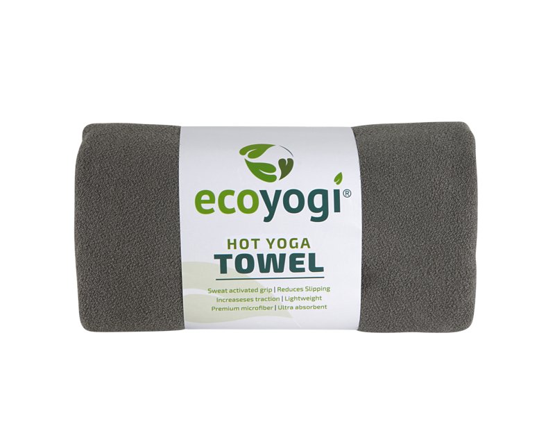 Ecoyogi Yoga handdoek grijs