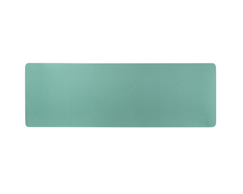 Yogamat TPE 2.0 groen uitgerold